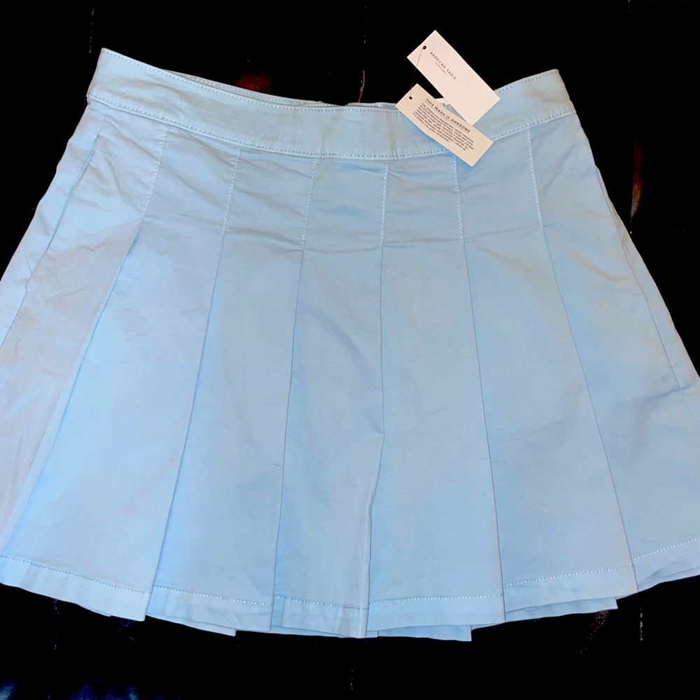 American eagle super hi-rise super stretch pleated skirt